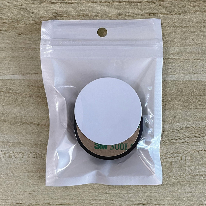 Sublimation Blank cell phone holder Plastic Stand With Metal insert heat transfer printing grip bracket finger ring holders