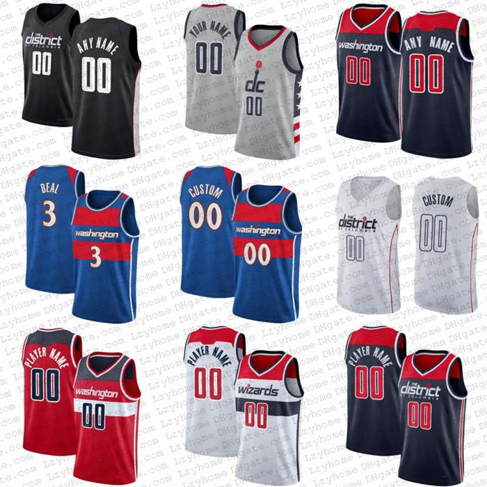 Custom Bradley 3 Beal Spencer 26 Dinwiddie Kyle 33 Kuzma Caldwell-Pope washingtons deni 9 Avdija Montrezl 6 Harrell Berthigh quality jersey, Black
Custom Bradley 3 Beal Spencer 26 Dinwiddie Kyle 33 Kuzma Caldwell-Pope washingtons deni 9 Avdija Montrezl 6 Harrell Berthigh quality jersey, Black