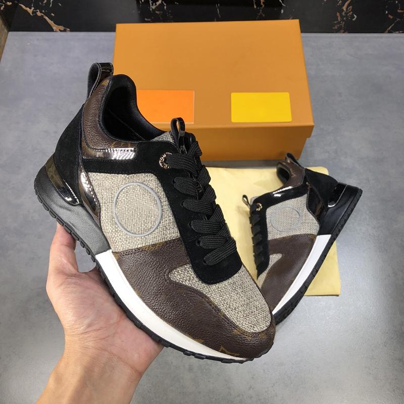 2022 Designer RUN AWAY Casual Shoes Men Women Calf Leather Sneakers Mesh Mixed Color Trainer Retro Splicing Stylist Shoe Unisex Sneaker, Box
2022 Designer RUN AWAY Casual Shoes Men Women Calf Leather Sneakers Mesh Mixed Color Trainer Retro Splicing Stylist Shoe Unisex Sneaker, Box