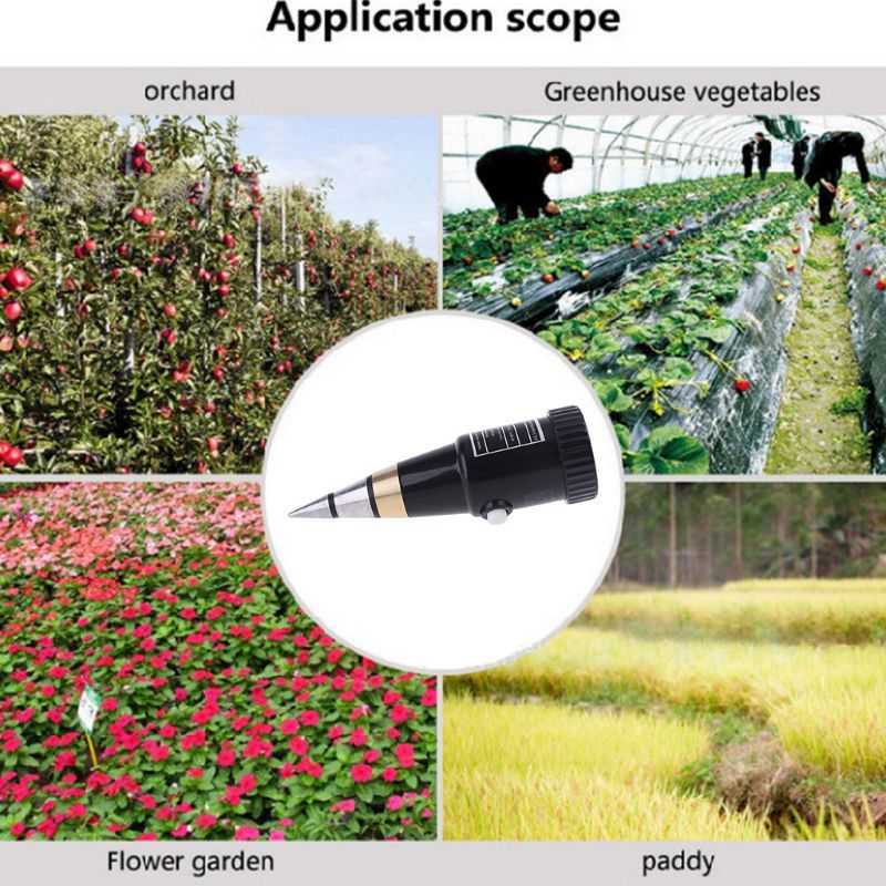 Two-In-One Bodem Sodium Council Meter Ph Value Ph Tester Moisture Hygrometer Salt content High sensitivity Body Quality testing equipment