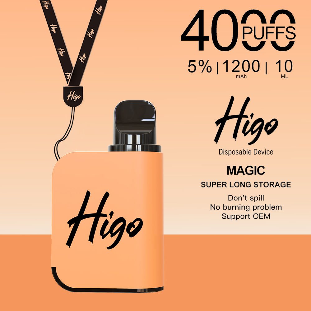 Box Ecig Wholesale Bulk Price Original 4000Puffs E Cigarettes Disposable Vape Device Higo Magic Vapepen Factory OEM ODM Popular in Russian
Box Ecig Wholesale Bulk Price Original 4000Puffs E Cigarettes Disposable Vape Device Higo Magic Vapepen Factory OEM ODM Popular in Russian