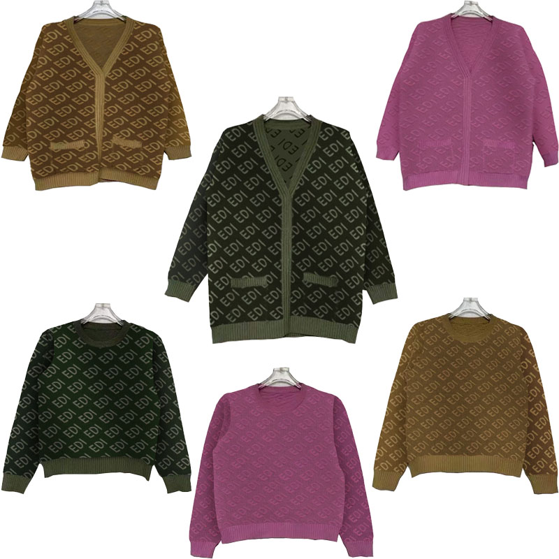 Luxury Cardigans for Wome Sweater Fashion Women' Women High End Jacquard knitting Sweaters Coats
Luxury Cardigans for Wome Sweater Fashion Women' Women High End Jacquard knitting Sweaters Coats