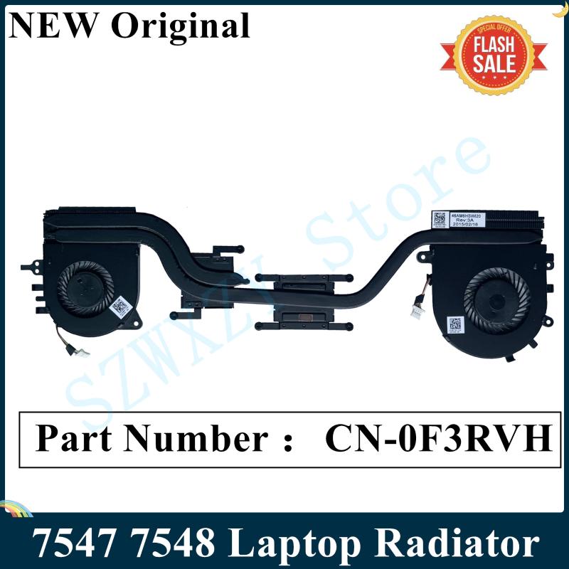 Original For Inspiron 7547 7548 Laptop CPU GPU Cooling Radiator Heatsink FAN CN-0F3RVH 0F3RVH CN-015M67 CN-0D2T4F Pads
Original For Inspiron 7547 7548 Laptop CPU GPU Cooling Radiator Heatsink FAN CN-0F3RVH 0F3RVH CN-015M67 CN-0D2T4F Pads