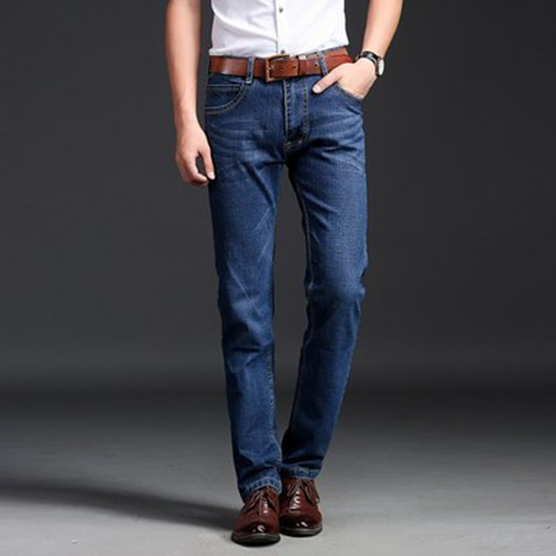 Autumn and winter thick denim pants jeans straight tube business version loose large casual men's OEM customized, Blue
Autumn and winter thick denim pants jeans straight tube business version loose large casual men's OEM customized, Blue