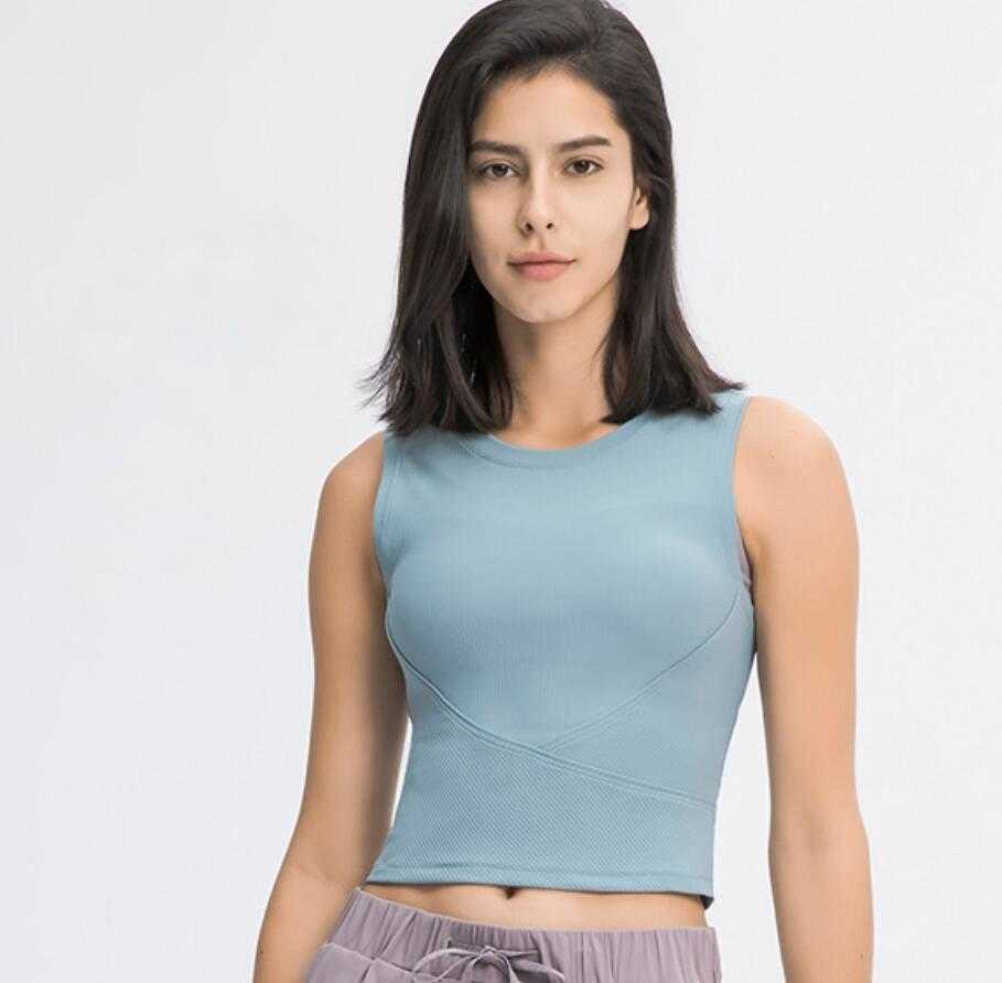 L-025 yoga sports tank top candy color indoor sport vest underwear women's fitness nude gym running shirt shockproof gathered t-shirt, White;red
L-025 yoga sports tank top candy color indoor sport vest underwear women's fitness nude gym running shirt shockproof gathered t-shirt, White;red