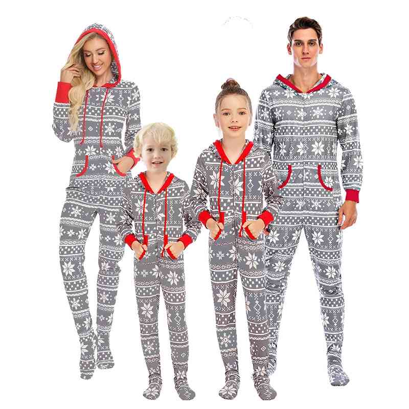 One piece Christmas printed autumn and winter home pajamas parent-child clothes xx0008, Black;red
One piece Christmas printed autumn and winter home pajamas parent-child clothes xx0008, Black;red