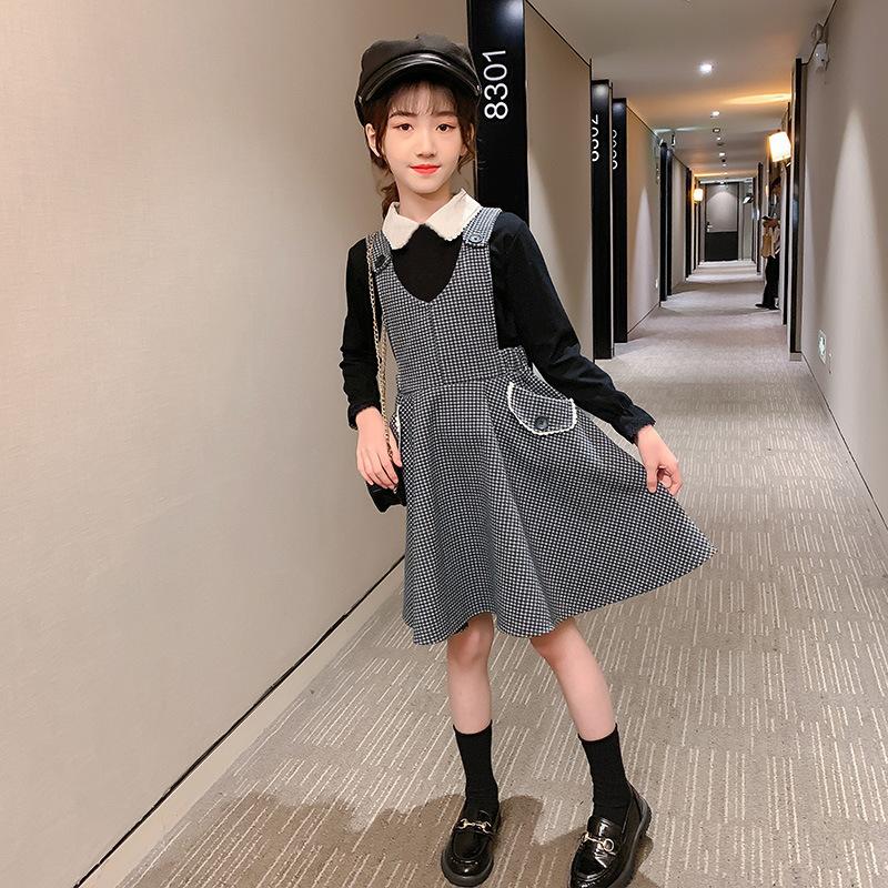 Clothing Sets 2022 Spring Fashion Girls Long Sleeve Blouse + Vest Dresses Arrival Children Clothes Retail, White
Clothing Sets 2022 Spring Fashion Girls Long Sleeve Blouse + Vest Dresses Arrival Children Clothes Retail, White