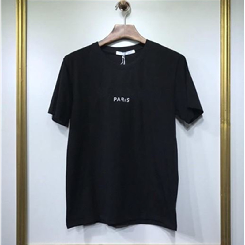 21SS Men Women T-shirt Vintage Tops Paris Letter Print Streetwear T Shirts Fashion Designers Men's Clothes Cotton Tee JD9066, White;black
21SS Men Women T-shirt Vintage Tops Paris Letter Print Streetwear T Shirts Fashion Designers Men's Clothes Cotton Tee JD9066, White;black