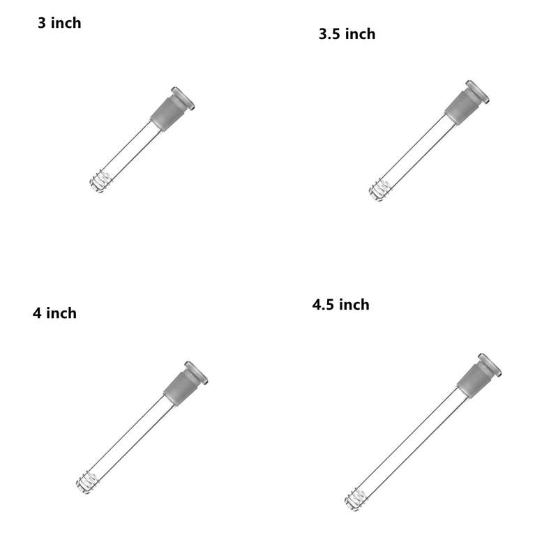 Glass DownStem 14mm Female to 18mm Male 4 Sizes Hookah Tool Diffuser Down Stem Joint Adapter For Water Bong Dab Rigs
Glass DownStem 14mm Female to 18mm Male 4 Sizes Hookah Tool Diffuser Down Stem Joint Adapter For Water Bong Dab Rigs