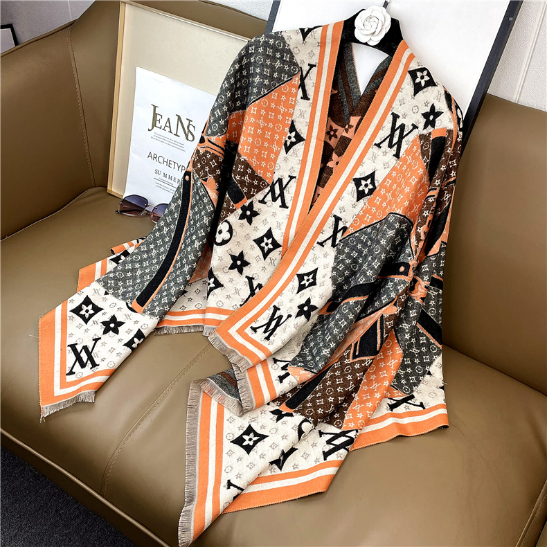 Thick Warm Winter Cashmere Scarf Hijab Women Print Blanket Shawl Wrap Foulard Female Pashmina Bufanda Soft Echarpe 180x65cm
Thick Warm Winter Cashmere Scarf Hijab Women Print Blanket Shawl Wrap Foulard Female Pashmina Bufanda Soft Echarpe 180x65cm
