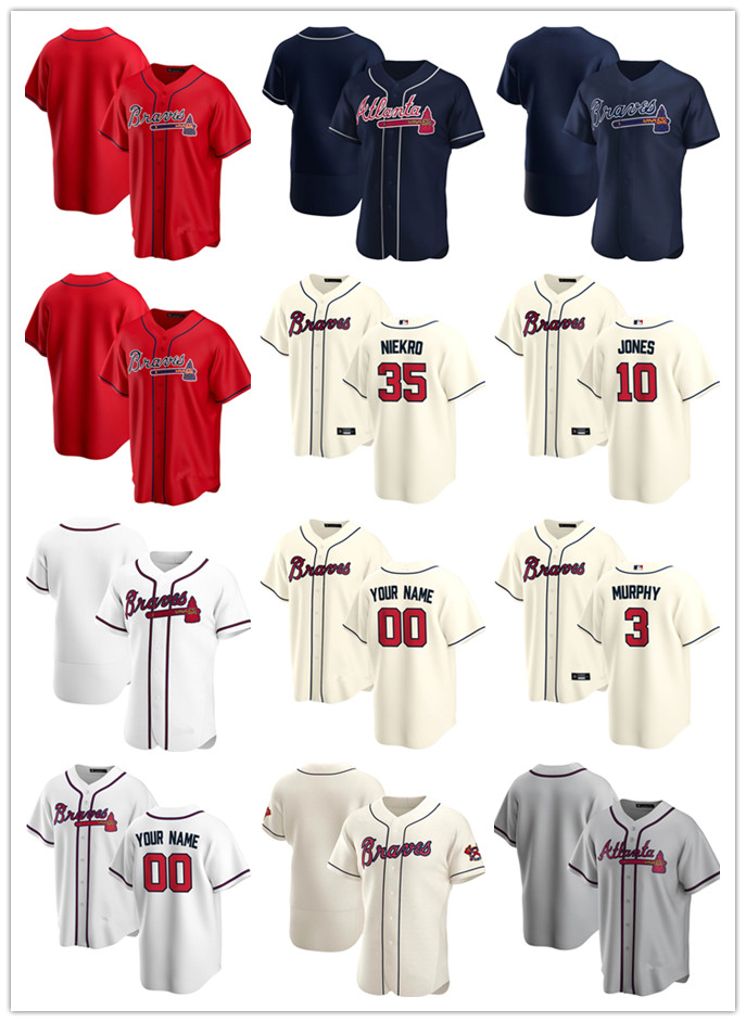 Custom Mens youth Atlanta Braves 31 Greg Maddux 35 Phil Niekro 10 Chipper Jones 3 Dale Murphy Baseball Jerseys, Blue;black
Custom Mens youth Atlanta Braves 31 Greg Maddux 35 Phil Niekro 10 Chipper Jones 3 Dale Murphy Baseball Jerseys, Blue;black