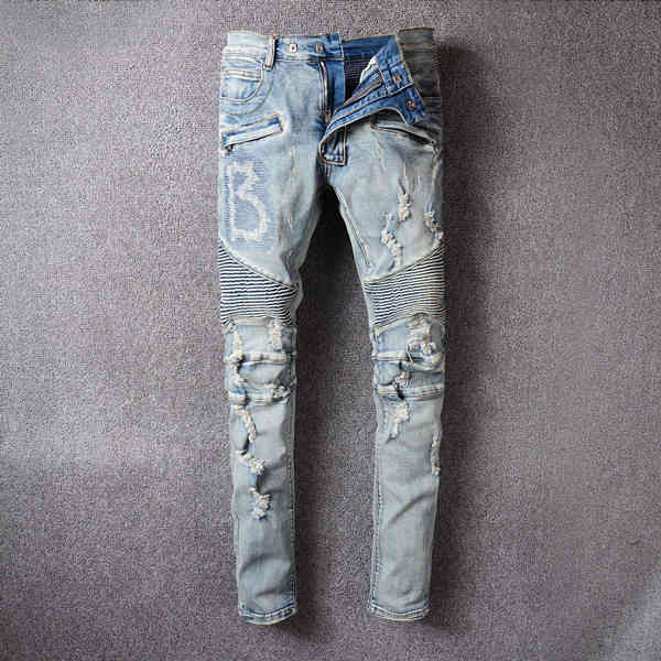 Men's Jeans jeans Mens Distressed Motorcycle biker jean Rock Skinny Slim Ripped hole letter Top Quality Brand Hip Hop Denim Pants 21ss AXU2
Men's Jeans jeans Mens Distressed Motorcycle biker jean Rock Skinny Slim Ripped hole letter Top Quality Brand Hip Hop Denim Pants 21ss AXU2