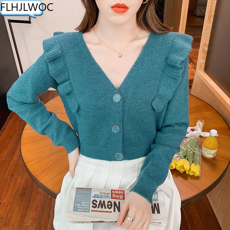 Women's Knits & Tees Winter Spring Short Outerwear Women Casual Loose Cute Japan Girls Single Breasted Button Brown Pink Knitted Cardigans C, White
Women's Knits & Tees Winter Spring Short Outerwear Women Casual Loose Cute Japan Girls Single Breasted Button Brown Pink Knitted Cardigans C, White