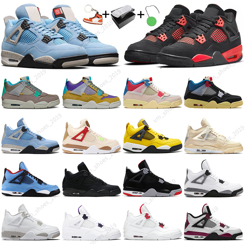 36-47 Discount With Box 4 4s men basketball shoes Black Cat University Blue Bred Cement Court Purple Shimmer Wild Things mens womens sports, 4s #3
36-47 Discount With Box 4 4s men basketball shoes Black Cat University Blue Bred Cement Court Purple Shimmer Wild Things mens womens sports, 4s #3