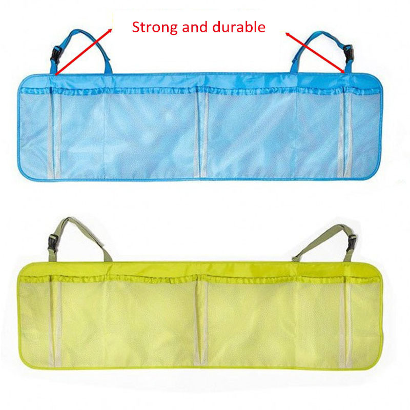 Backseat Storage Bag Portable Multi-use Adjustable Automobile Back Car Trunk Organizer High Capacity Oxford 1Pcs