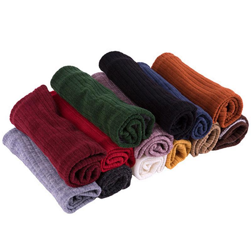 Scarves Winter Warm Knitted Scarf Double Thick Plus Velvet Solid Color Neck Shawl Korean Style Windproof Stripe Collar
Scarves Winter Warm Knitted Scarf Double Thick Plus Velvet Solid Color Neck Shawl Korean Style Windproof Stripe Collar