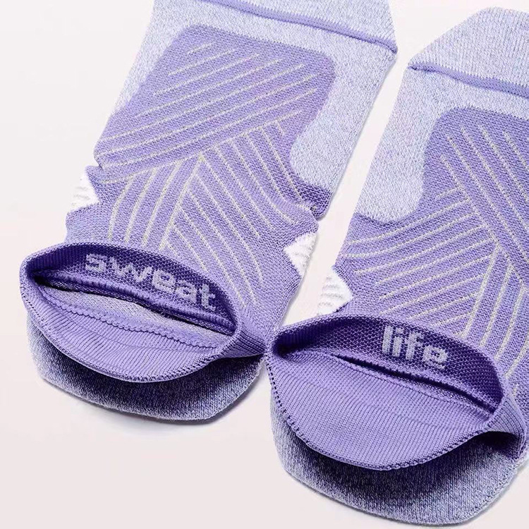 Lulu same Female Yoga breathable mesh anti odor functional socks fitness running socks towel bottom socks C0401, Purple
Lulu same Female Yoga breathable mesh anti odor functional socks fitness running socks towel bottom socks C0401, Purple