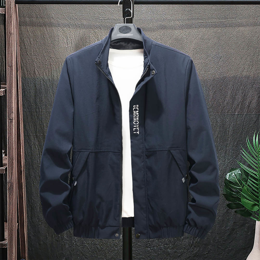 Autumn Mens Jackets est Male Casual Zipper Summer Jacket Men Spring Casual Outwear Thin Jacket Man Autumn B0750 210518