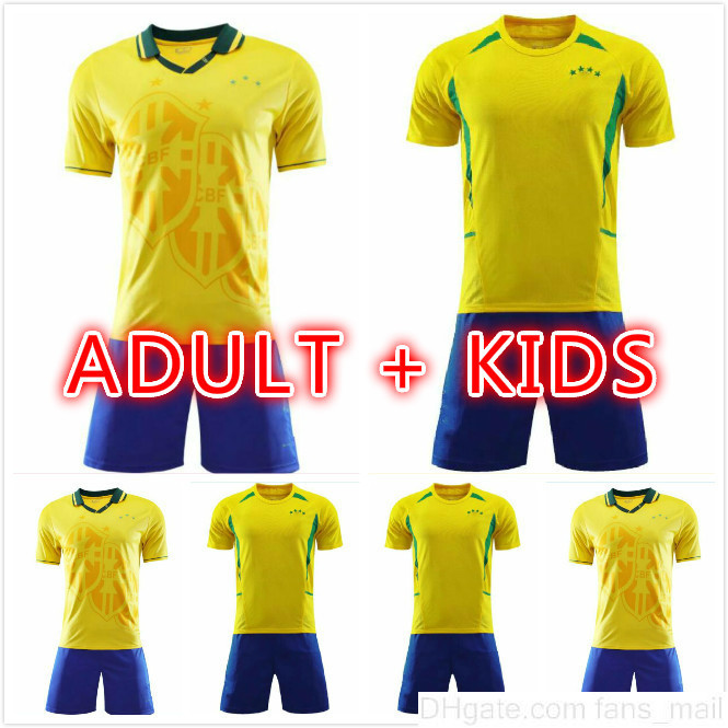 man kids kit 1994 2002 BRAZlL retro soccer jersey ronaldo ROMARIO KAKA RONALDINHO RIVALDO maillot de futol r.carlos BraziI brazilian
man kids kit 1994 2002 BRAZlL retro soccer jersey ronaldo ROMARIO KAKA RONALDINHO RIVALDO maillot de futol r.carlos BraziI brazilian