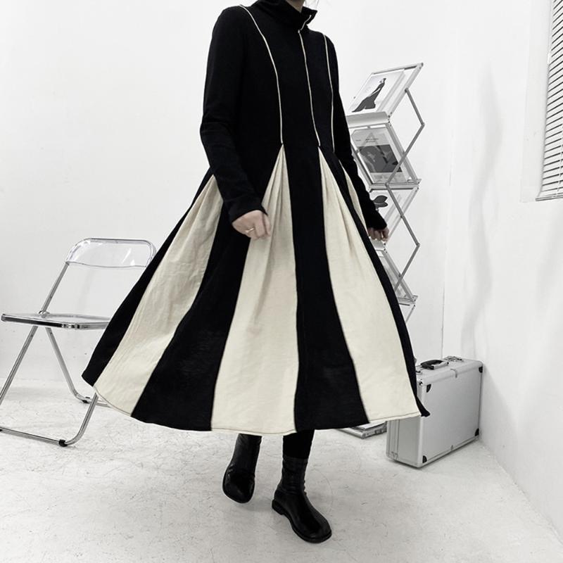 Casual Dresses Dress Long Sleeve High Neck Mimore Length Ladies Fashion Pullover Oversized Fall Fashionable Swing Women Chic, Black;gray
Casual Dresses Dress Long Sleeve High Neck Mimore Length Ladies Fashion Pullover Oversized Fall Fashionable Swing Women Chic, Black;gray
