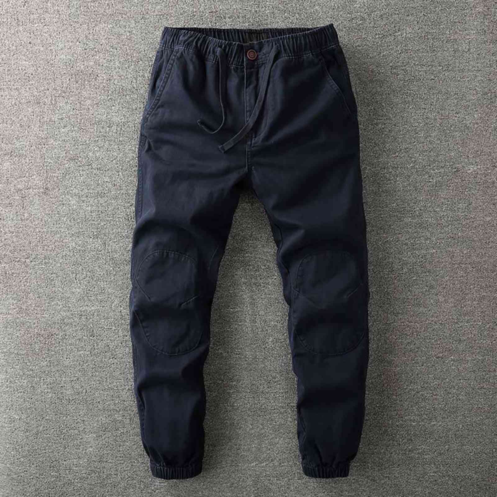 Trendy Camouflage Cargo Joggers Pants Men Casual Military Pants Loose Baggy Army Style Trousers Streetwear Retro Harem Pants 211112