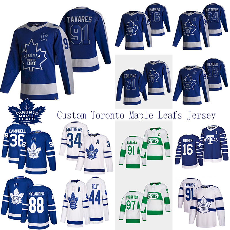 Custom Toronto Maple Leafs Hockey jerseys 91 John Tavares 36 Jack Campbell 34 Matthew 97 Joe Thornton 24 Simmonds 44 Morgan Rielly, Blue
Custom Toronto Maple Leafs Hockey jerseys 91 John Tavares 36 Jack Campbell 34 Matthew 97 Joe Thornton 24 Simmonds 44 Morgan Rielly, Blue