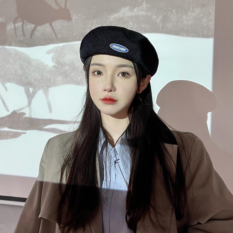 Berets Summer Casual Beret Hat Unisex Mesh Flat Caps Sboy Style Adjustablr Fashion Breathable For Women Men, Blue;gray
Berets Summer Casual Beret Hat Unisex Mesh Flat Caps Sboy Style Adjustablr Fashion Breathable For Women Men, Blue;gray