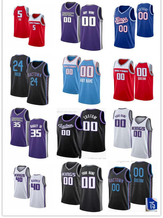75th Men Women Youth Sacramento's Kings's De'Aaron 5 Fox Buddy 24 Hield Harrison 40 Barnes Marvin 35 Bagley III Basketball Jersey Custom 1, Color
75th Men Women Youth Sacramento's Kings's De'Aaron 5 Fox Buddy 24 Hield Harrison 40 Barnes Marvin 35 Bagley III Basketball Jersey Custom 1, Color