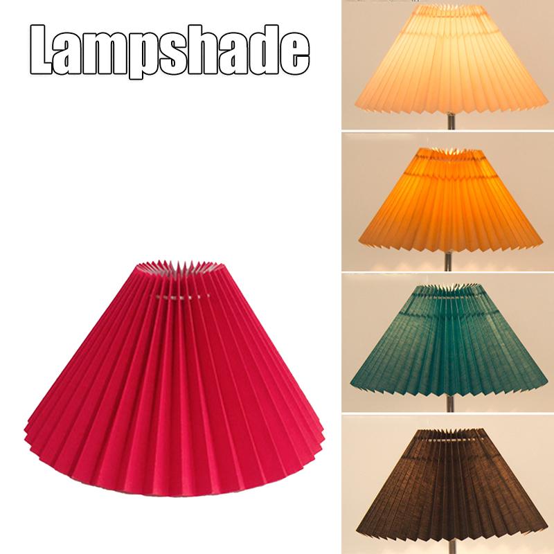 Lamp Covers & Shades Pleated Lampshade E27 Light Cover Japanese Style Fabric Table Ceiling Decor Uacr Lighting Accessories
Lamp Covers & Shades Pleated Lampshade E27 Light Cover Japanese Style Fabric Table Ceiling Decor Uacr Lighting Accessories