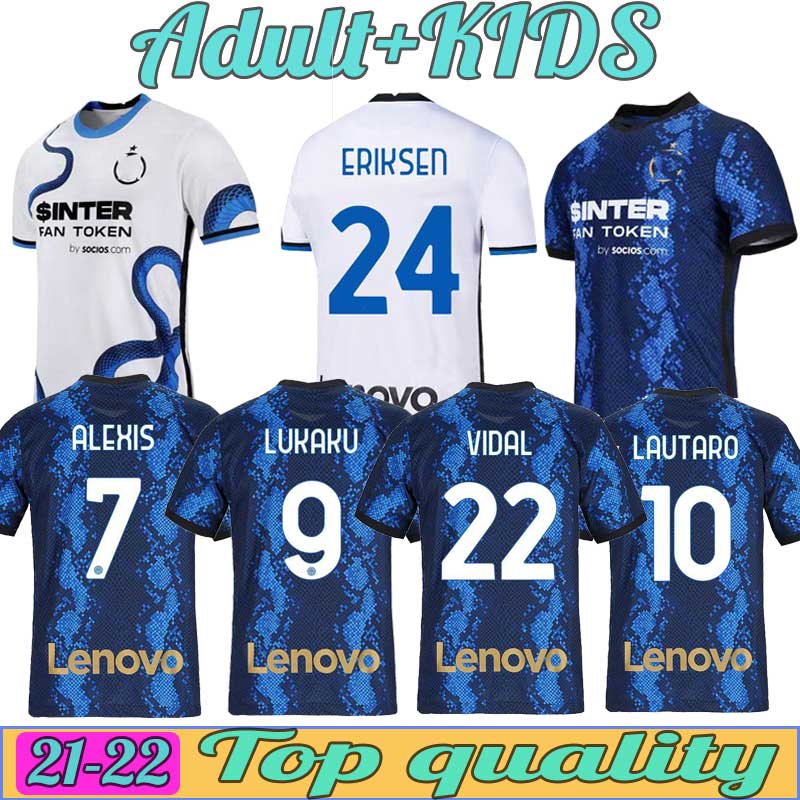 INTER 2022 2021 soccer jersey LUKAKU MILAN VIDAL BARELLA LAUTARO ERIKSEN ALEXIS HAKIMI 20 21 football shirt uniforms men + kids kit 4th fourth
INTER 2022 2021 soccer jersey LUKAKU MILAN VIDAL BARELLA LAUTARO ERIKSEN ALEXIS HAKIMI 20 21 football shirt uniforms men + kids kit 4th fourth