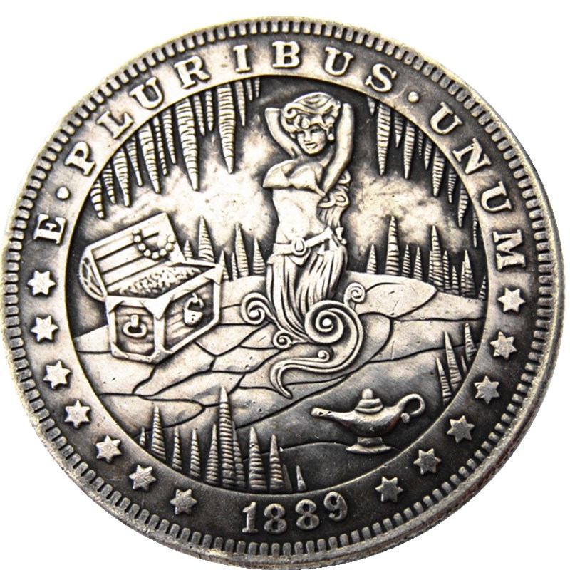 HB10 Hobo Morgan Dollar skull zombie skeleton Copy Coins Brass Craft Ornaments home decoration accessories
HB10 Hobo Morgan Dollar skull zombie skeleton Copy Coins Brass Craft Ornaments home decoration accessories