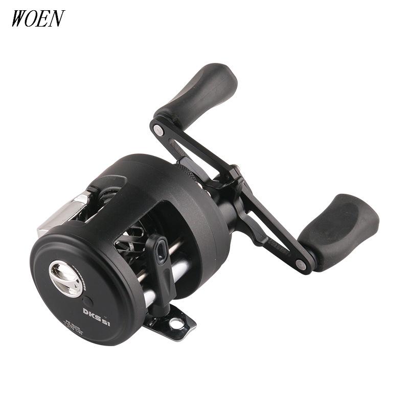 WOEN Lake fishing DS50 Shallow Cup Horses mouth Baitcasting Reels 6.2:1 ratio 5kg magnetic brake
WOEN Lake fishing DS50 Shallow Cup Horses mouth Baitcasting Reels 6.2:1 ratio 5kg magnetic brake