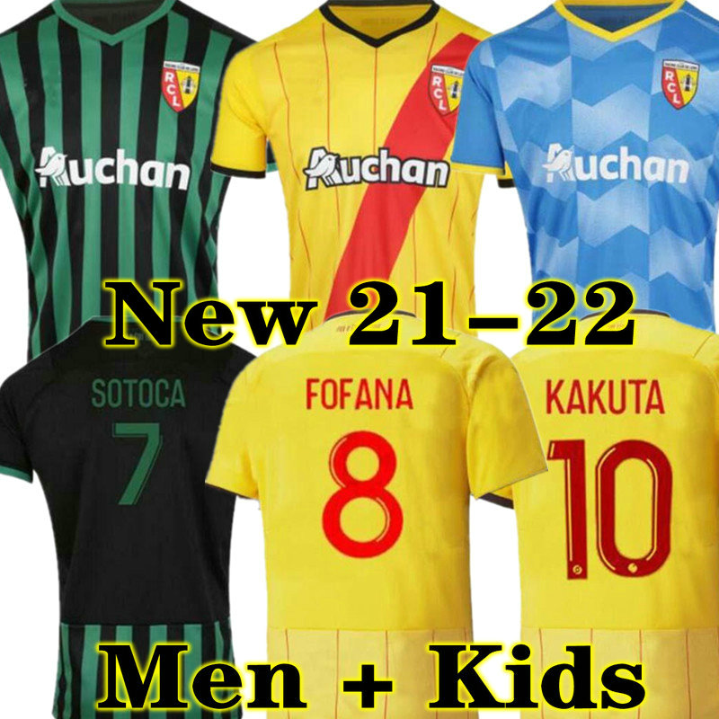 KAKUTA maillot Lens RC soccer jerseys 21 22 GANAGO SOTOCA FOFANA GRADIT FORTES BANZA CAHUZAC DOUCOURE 2021 2022 Football Shirts men kids Kits Equipment home, 21 22 home
KAKUTA maillot Lens RC soccer jerseys 21 22 GANAGO SOTOCA FOFANA GRADIT FORTES BANZA CAHUZAC DOUCOURE 2021 2022 Football Shirts men kids Kits Equipment home, 21 22 home