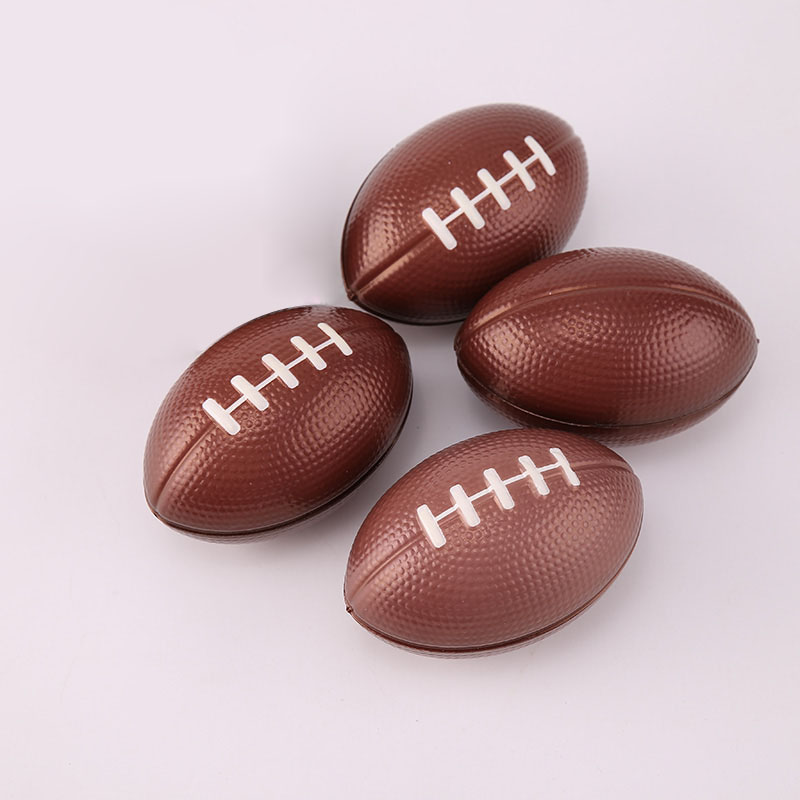 Mini Rugby PU Foam Ball Kindergarten Baby Toy Balls Anti Stress Ball Squeeze Toys Stress Relief Decompression Toys Anxiety Reliever