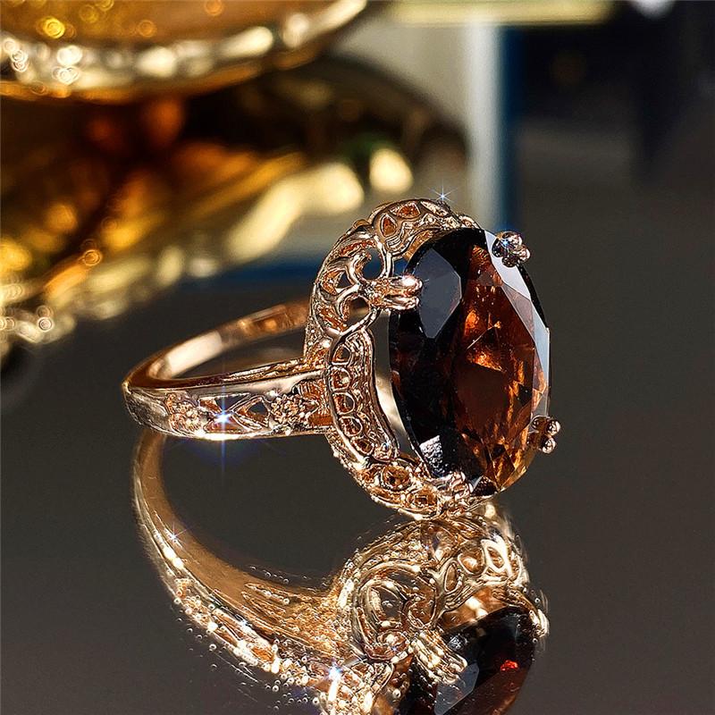 Wedding Rings Luxury Female Crystal Oval Thin Ring Dainty Rose Gold Color Engagement Charm Red Zircon Stone For Women, Slivery;golden
Wedding Rings Luxury Female Crystal Oval Thin Ring Dainty Rose Gold Color Engagement Charm Red Zircon Stone For Women, Slivery;golden