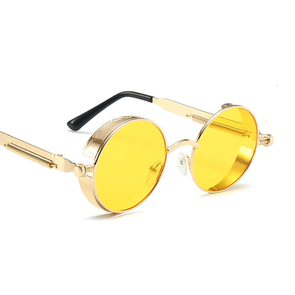 sunglasses Classic Steampunk Women Brand Designer Fingerprint Round Metals Frame Sunglasses Female Male High Quality UV400, Black
sunglasses Classic Steampunk Women Brand Designer Fingerprint Round Metals Frame Sunglasses Female Male High Quality UV400, Black