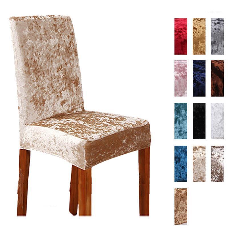Soft Velvet Fabric Elastic Chair Cover With Back Stretch Slipcovers Seat Covers For Dining Room Wedding El Banquet Home
Soft Velvet Fabric Elastic Chair Cover With Back Stretch Slipcovers Seat Covers For Dining Room Wedding El Banquet Home