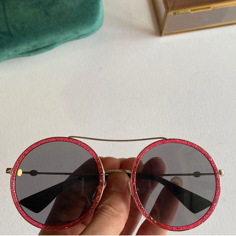 Mens Womens Sunglasses 0061 Classic Party Shopping Style Round Red Frame Glasses 0061S Female Male UV 400 Designer Top Quality With Original Box
Mens Womens Sunglasses 0061 Classic Party Shopping Style Round Red Frame Glasses 0061S Female Male UV 400 Designer Top Quality With Original Box
