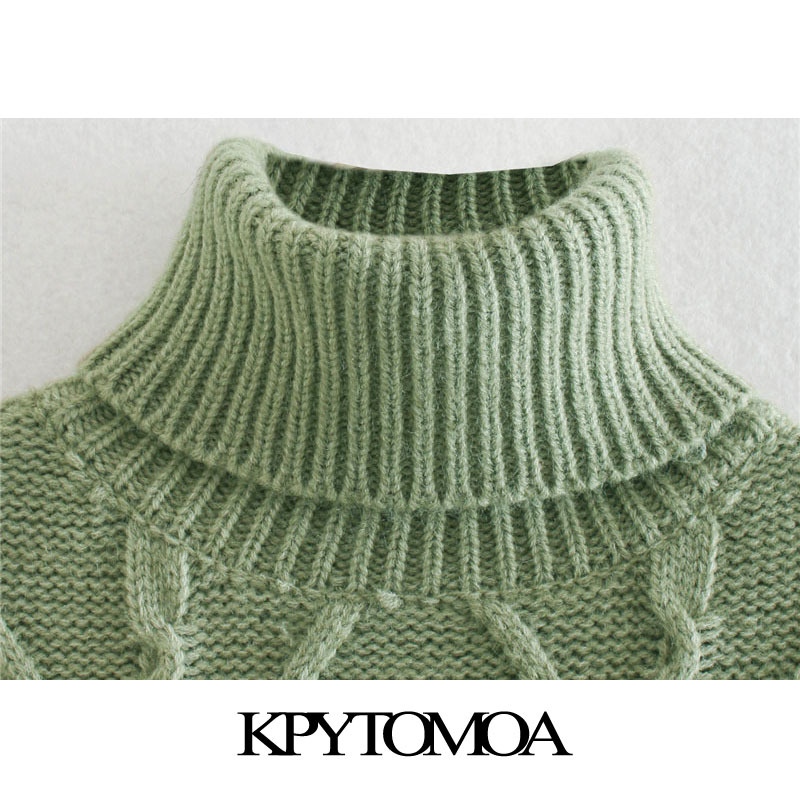 Women Fashion With Bow Tied Cable-knit Vest Sweater High Neck Sleeveless Female Waistcoat Chic Tops 210420