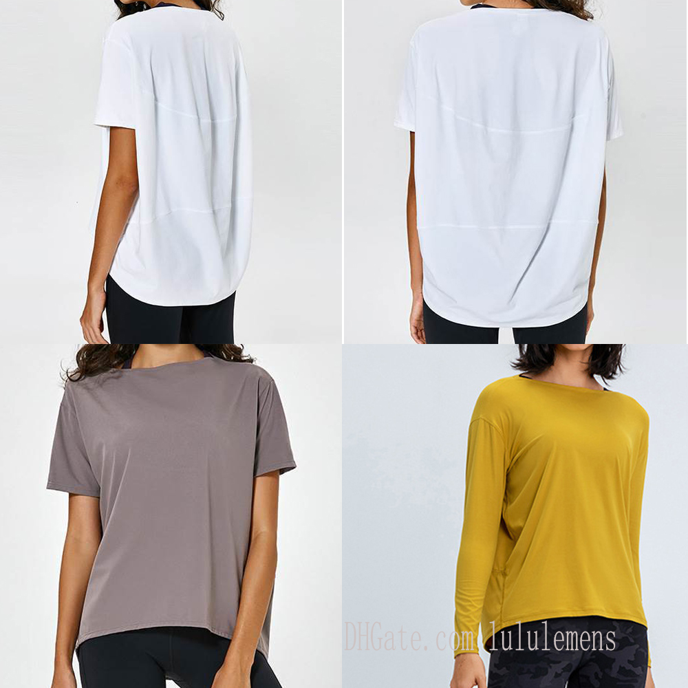 woman yoga Tops T-Shirt Solid Colors LU-57 Women t shirt shirts Fashion Outdoor Tanks Sports Running Gym Clothes yogaworld, White
woman yoga Tops T-Shirt Solid Colors LU-57 Women t shirt shirts Fashion Outdoor Tanks Sports Running Gym Clothes yogaworld, White