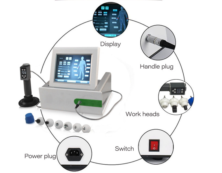 Machine portative d'agrandissement de pénis électromagnétique de basse intensité de Gadget de thérapie par ondes de choc de traitement d'ed de ph
