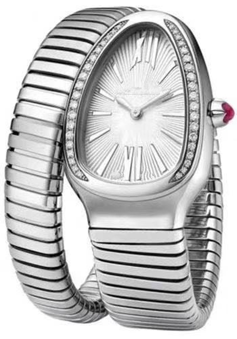 Classic Women Dress Watch Snake Silver White Bracelet Diamonds Bezel Rome Japanese Quartz Sport Stainless Steel Sapphire, Make waterproof 50m
Classic Women Dress Watch Snake Silver White Bracelet Diamonds Bezel Rome Japanese Quartz Sport Stainless Steel Sapphire, Make waterproof 50m