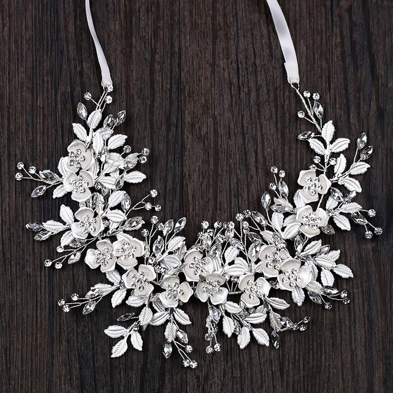 Hair Clips & Barrettes Floral Bridal Headpiece Tiara Wedding Accessories Copper Wire Vine Handmade Headband Jewelry For Bride Gif, Golden;silver
Hair Clips & Barrettes Floral Bridal Headpiece Tiara Wedding Accessories Copper Wire Vine Handmade Headband Jewelry For Bride Gif, Golden;silver