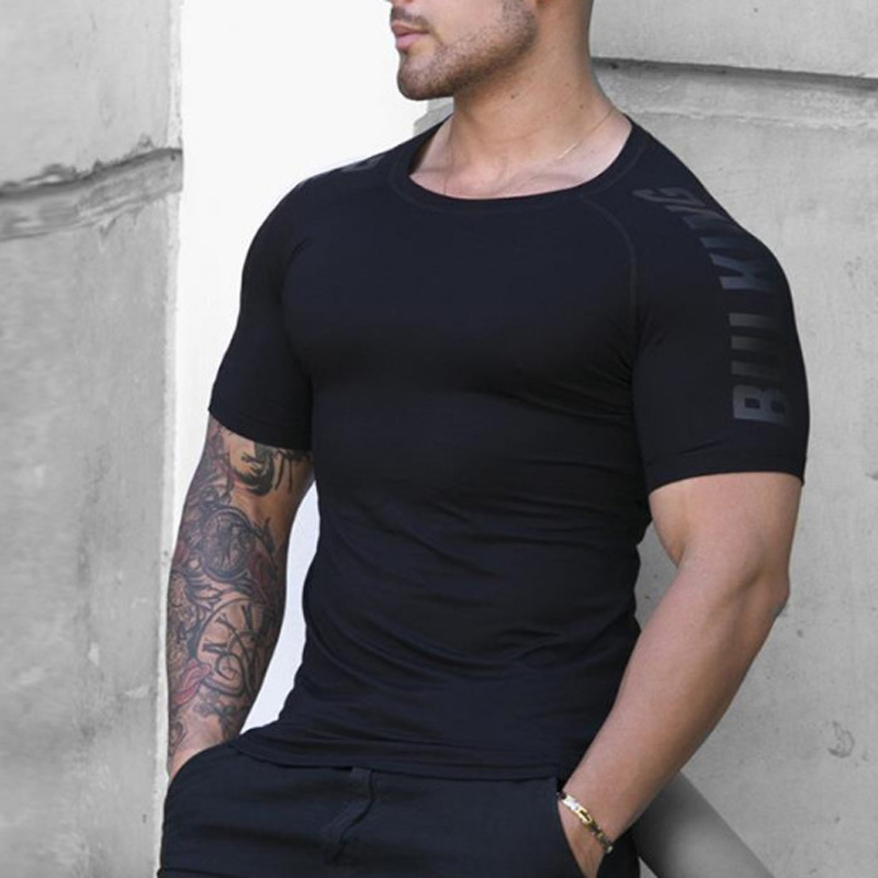Fashion Print T-Shirts Men's Casual Short Sleeve Tops Summer Pullover Spring Male O-Neck Loose Streetwear Sweatshirt Top 210515