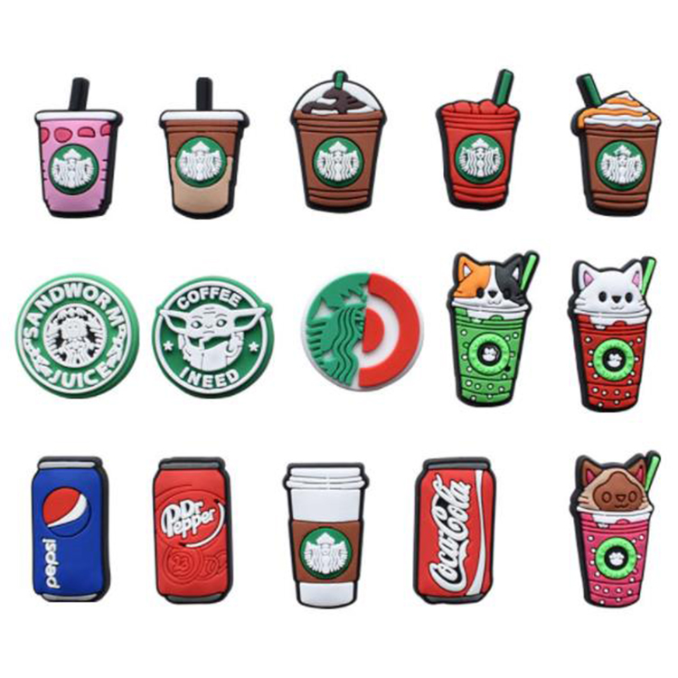 coffee drinkware Croc charms pvc soft rubber shoe accessories decoration Clog Charm christmas gift
coffee drinkware Croc charms pvc soft rubber shoe accessories decoration Clog Charm christmas gift