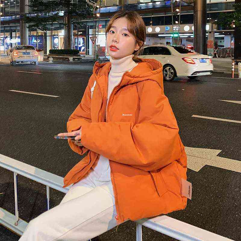 Guilantu Winter Down Jacket Women Hooded Coat Female Thick Cotton Padded Ladies Overcoat Plus Size Casual Loose Parka Mujer 211130