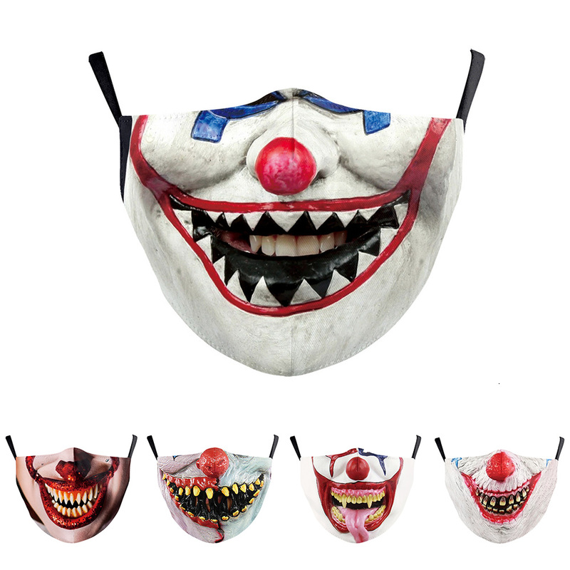 Halloween Joker Horror Face-mouth Masks Cospaly Fashion Gift Breathable Cycling Spots Protection Cool Mask Women's Men Unisex
Halloween Joker Horror Face-mouth Masks Cospaly Fashion Gift Breathable Cycling Spots Protection Cool Mask Women's Men Unisex
