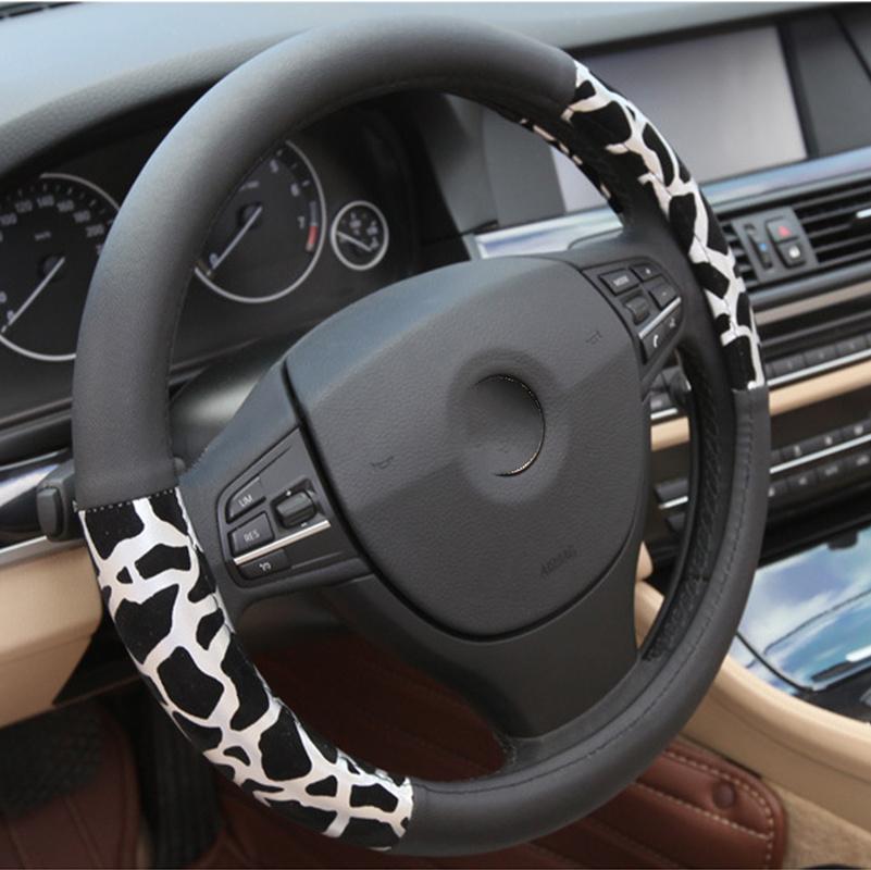 Steering Wheel Covers Universal Personalized Leopard Print Car Cover For Girls Plush Decoration Accessories
Steering Wheel Covers Universal Personalized Leopard Print Car Cover For Girls Plush Decoration Accessories