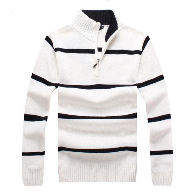 Men's Sweaters Park Male Casual Cotton Nightgown Pull Man Knitted Sweater Part Zipper High Collar -necklace, White;black
Men's Sweaters Park Male Casual Cotton Nightgown Pull Man Knitted Sweater Part Zipper High Collar -necklace, White;black