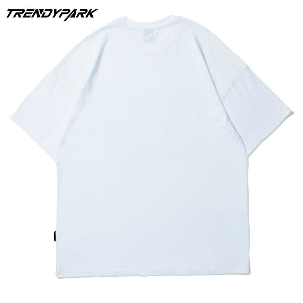 Hip Hop Streetwear Oversize Tshirt Puzzle Heart Print T Shirt Men Harajuku Cotton Casual T-Shirt Summer Short Sleeve Tops 210601